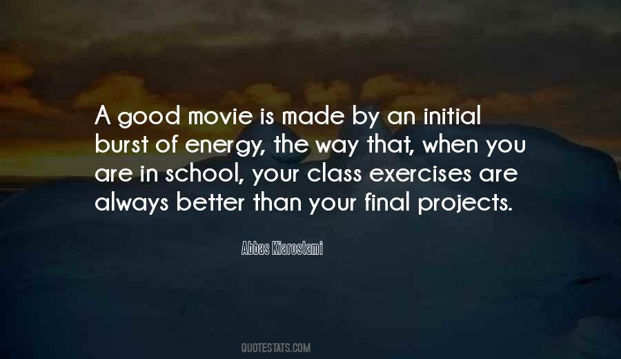 Quotes About A Good Movie #1421314