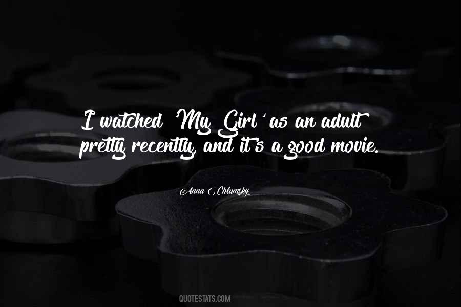 Quotes About A Good Movie #1429682