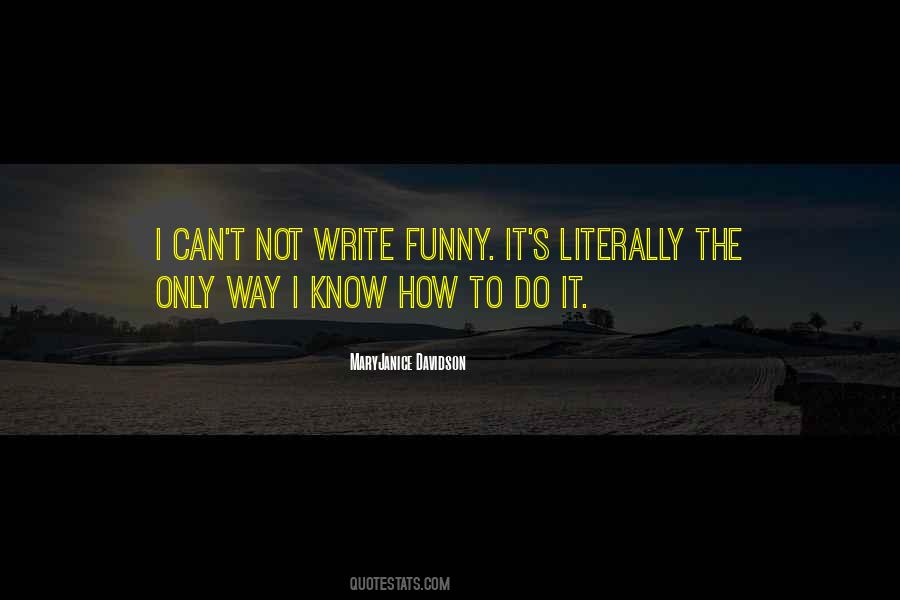 How To Do It Quotes #1150107