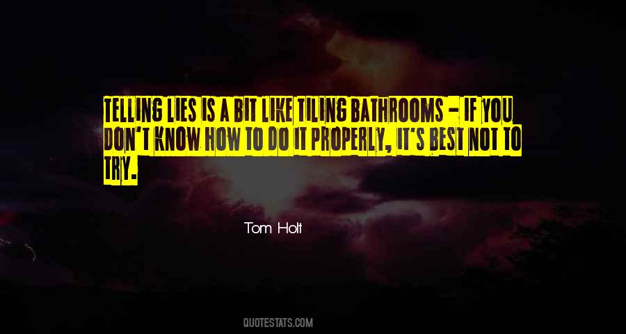 How To Do It Quotes #1359695
