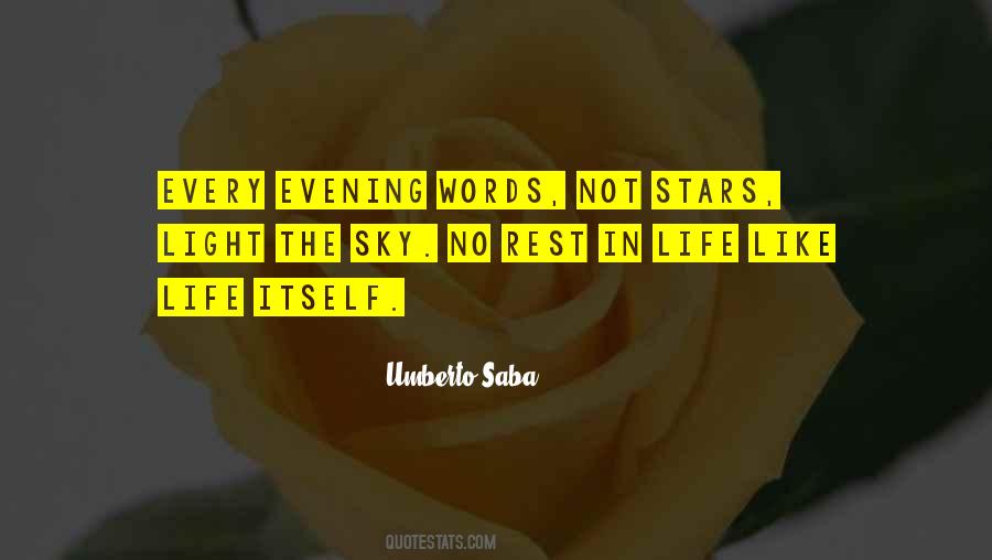 Quotes About Evening Sky #1448008