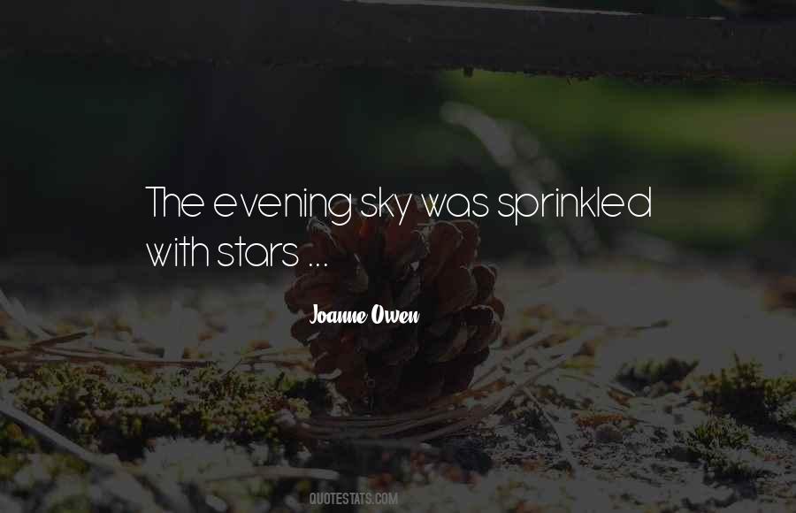 Quotes About Evening Sky #465339