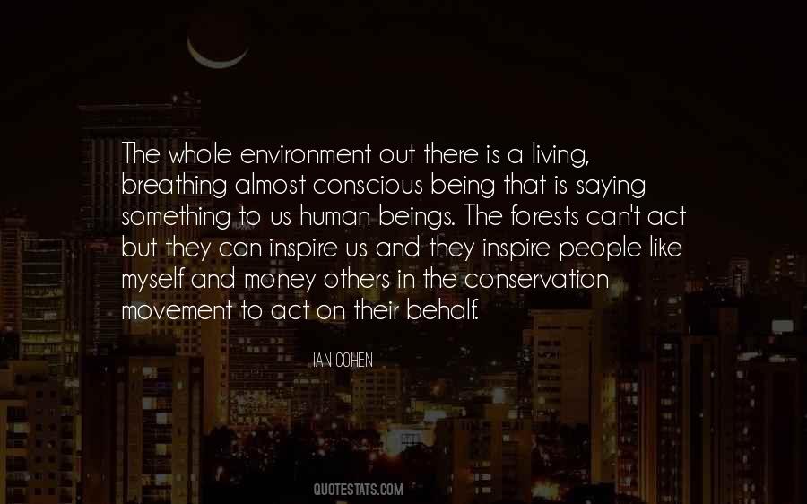 Quotes About Environment Conservation #1756984