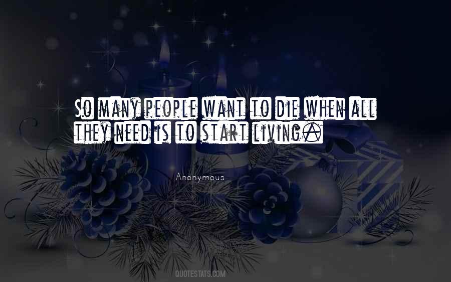Start Living Life Quotes #821917