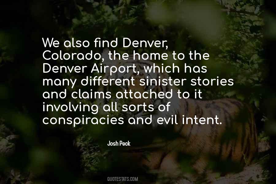 Quotes About Denver Colorado #1557942