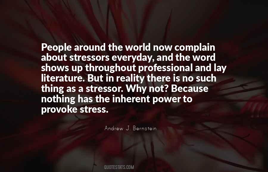 Stressors Are Quotes #593813