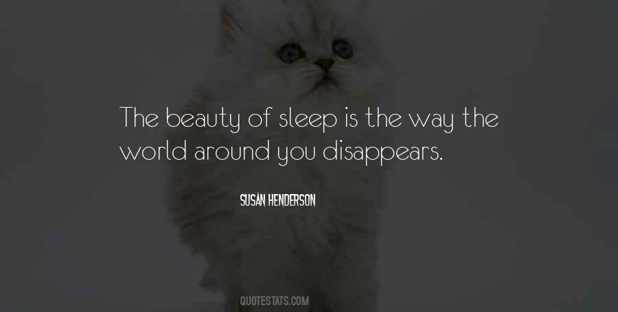 Quotes About Beauty Sleep #565538