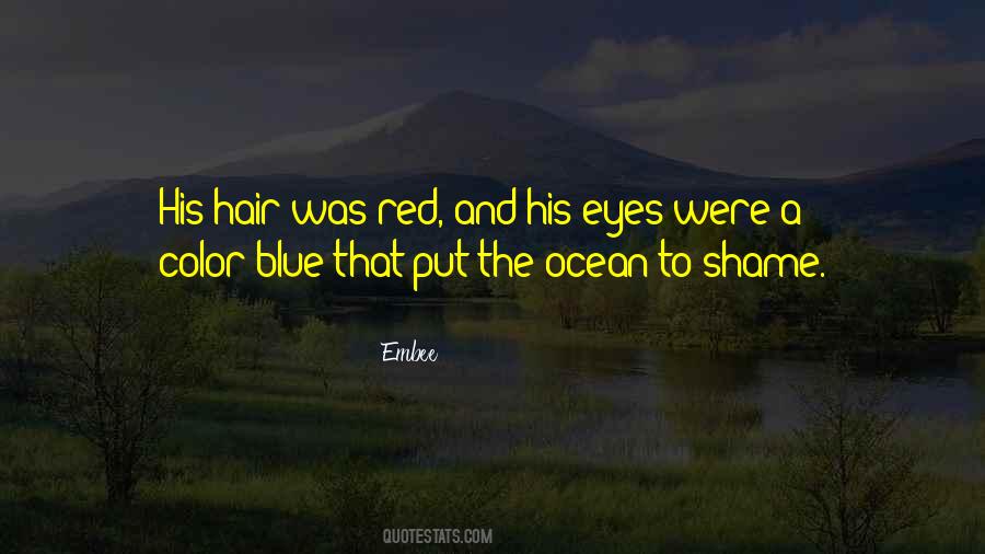 Quotes About Ocean Blue #1265930