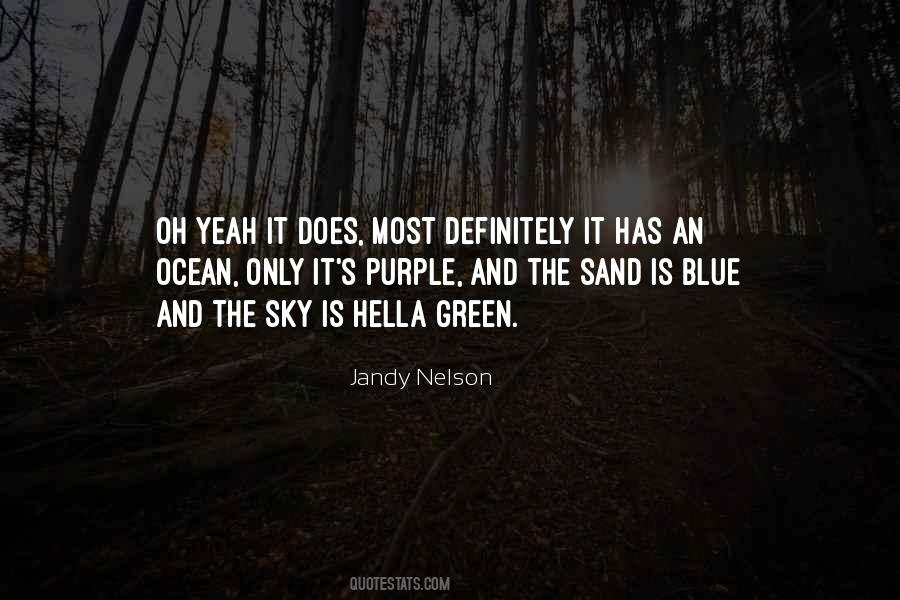 Quotes About Ocean Blue #1335337