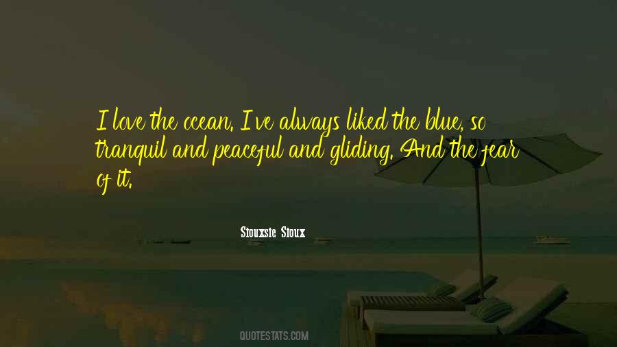 Quotes About Ocean Blue #1390726