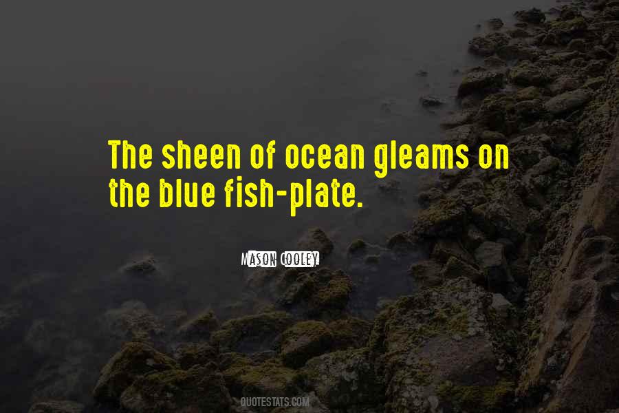 Quotes About Ocean Blue #280570