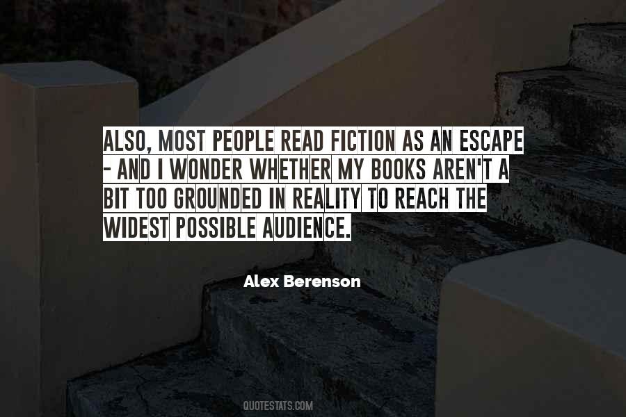 Quotes About Reality And Fiction #1005826