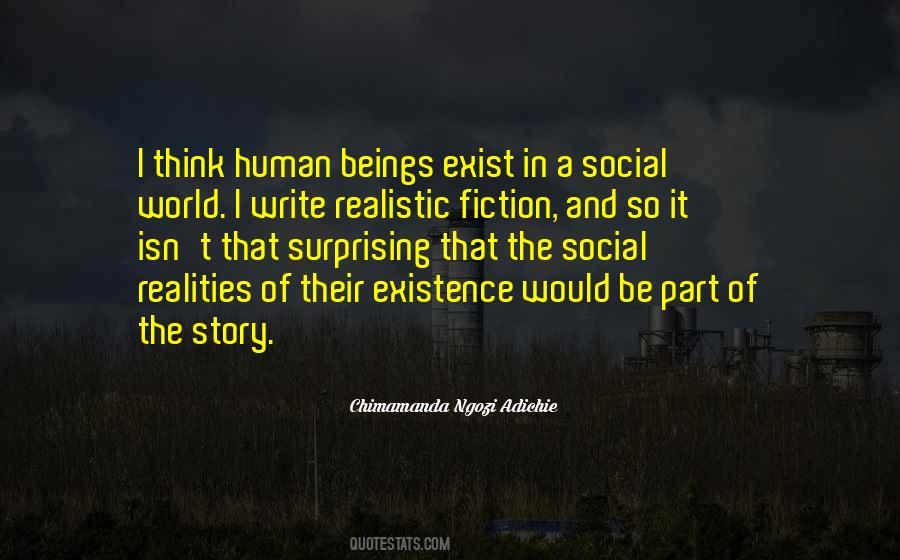 Quotes About Reality And Fiction #122947