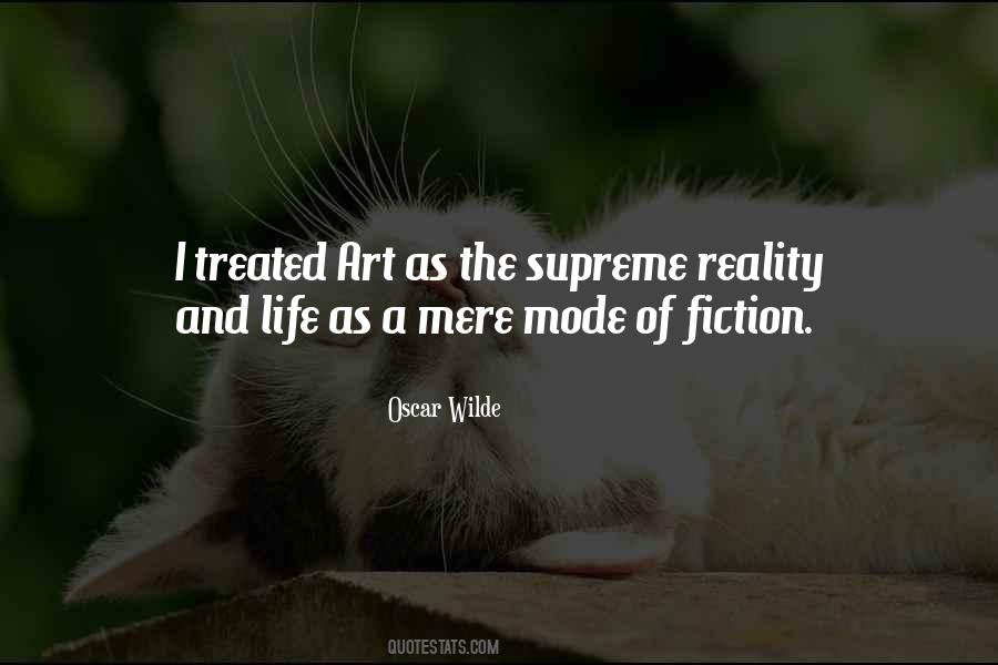Quotes About Reality And Fiction #61828