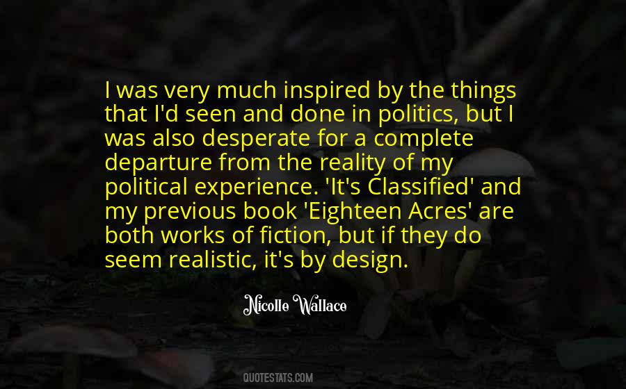 Quotes About Reality And Fiction #639443