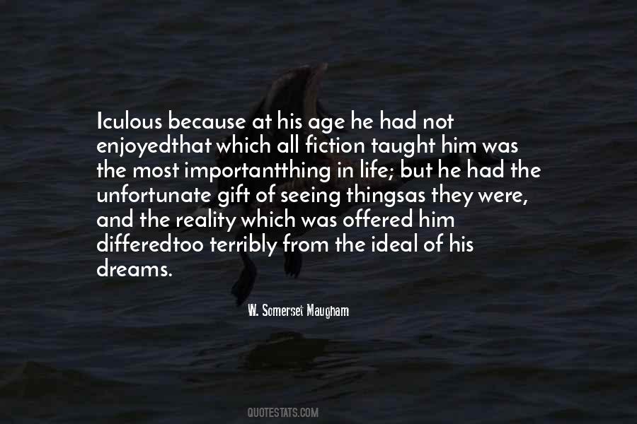 Quotes About Reality And Fiction #973588