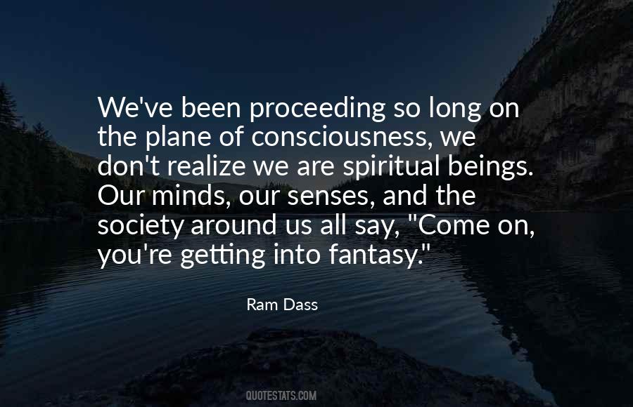 Spiritual Senses Quotes #1085908