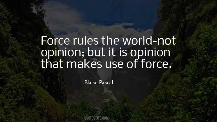 Quotes About Use Of Force #617777