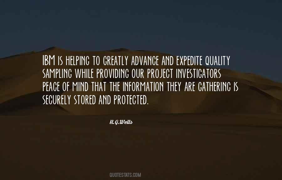 Quotes About Gathering Information #350087