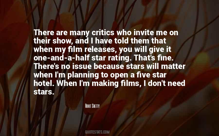 Quotes About Film Stars #149975