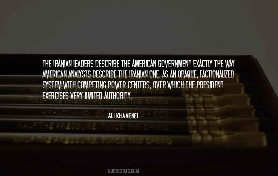 Quotes About Khamenei #1152252