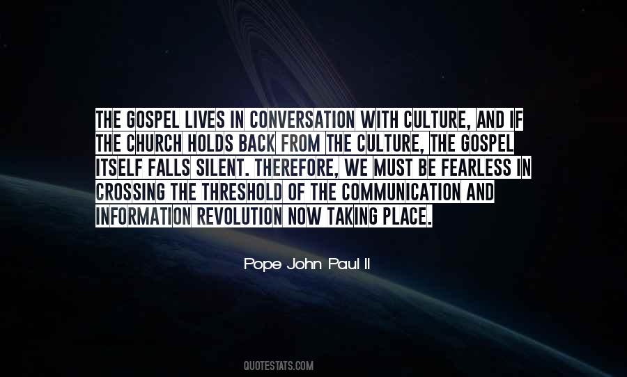 Quotes About Communication And Culture #87092