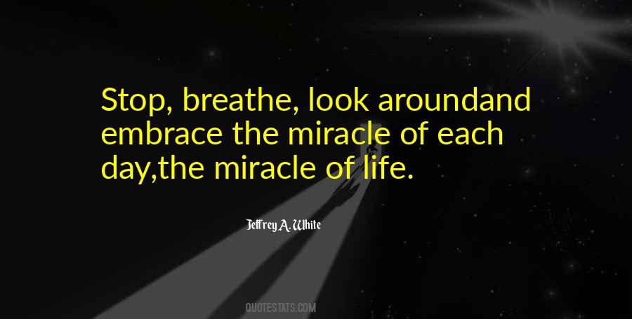 Quotes About Miracle Of Life #1088196