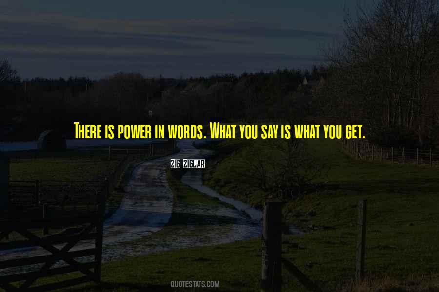 Quotes About Power In Words #1645937