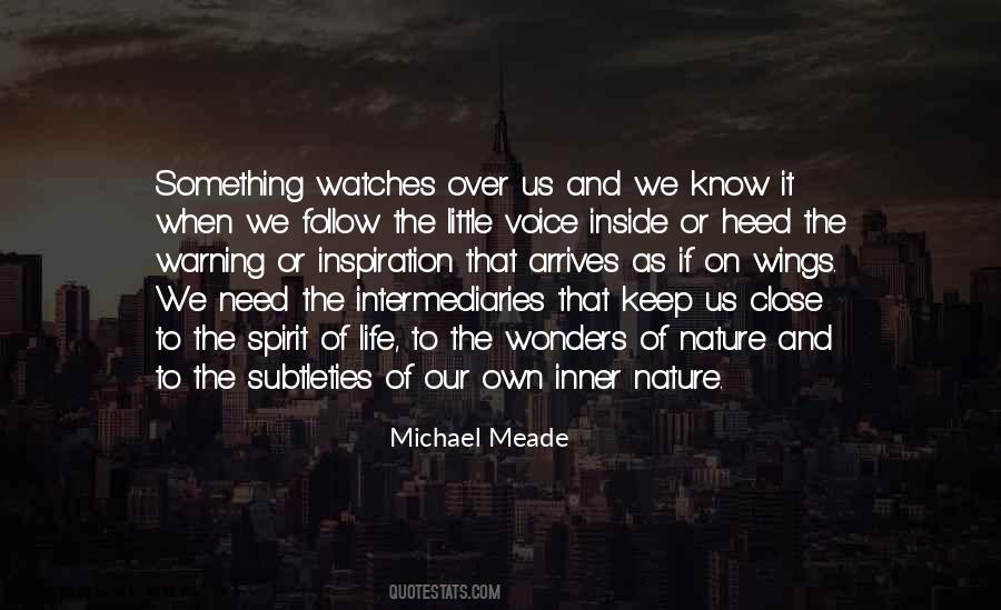 Nature Inspiration Quotes #511962