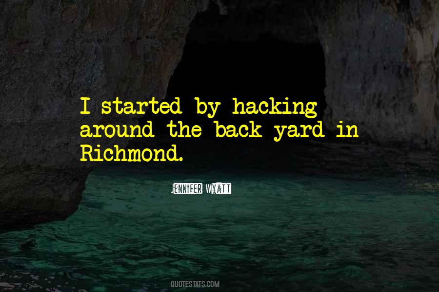 Quotes About Richmond #1387652