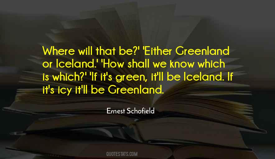 Quotes About Iceland #113392