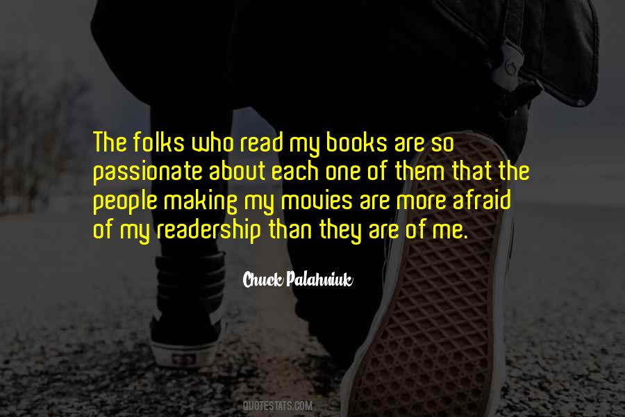 Quotes About Readership #380019