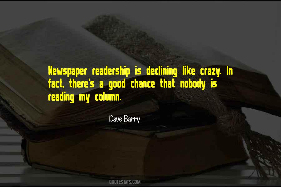 Quotes About Readership #423473