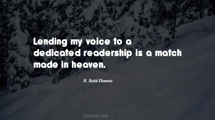 Quotes About Readership #974890