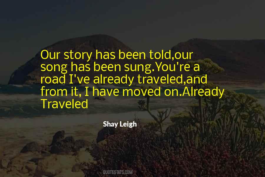 Quotes About Moved On #1114988