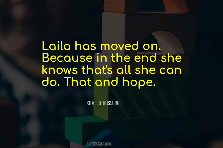 Quotes About Moved On #1368292