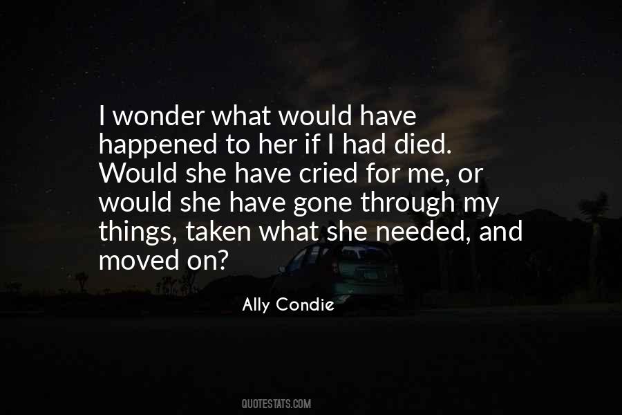 Quotes About Moved On #1492155