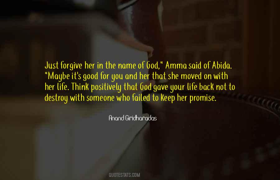 Quotes About Moved On #1569988