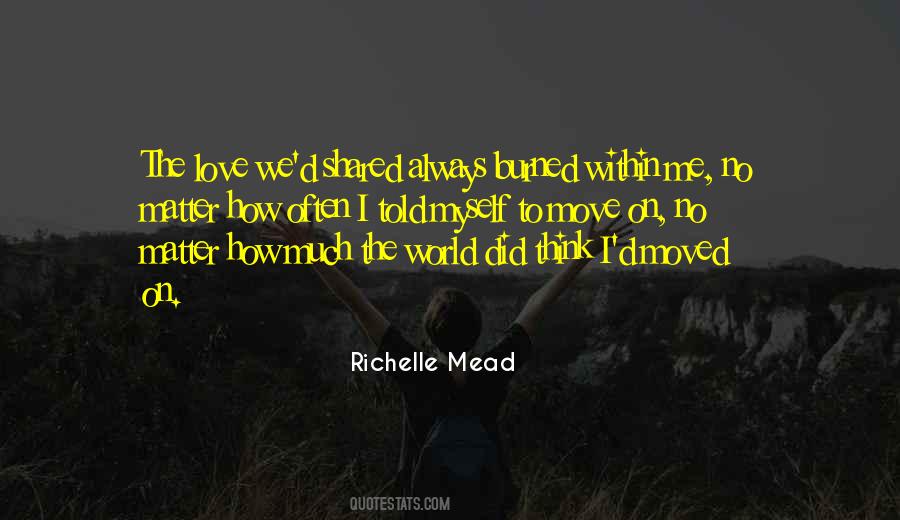 Quotes About Moved On #1662822