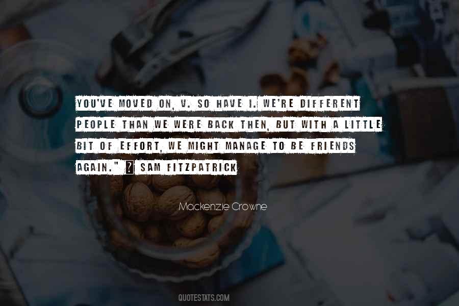 Quotes About Moved On #1785899