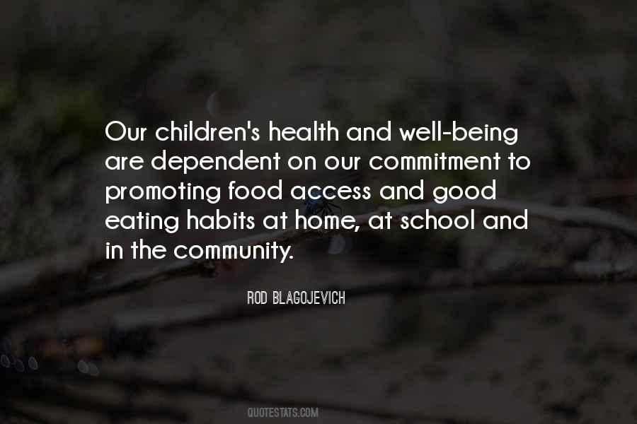 Quotes About Children's Health #621350