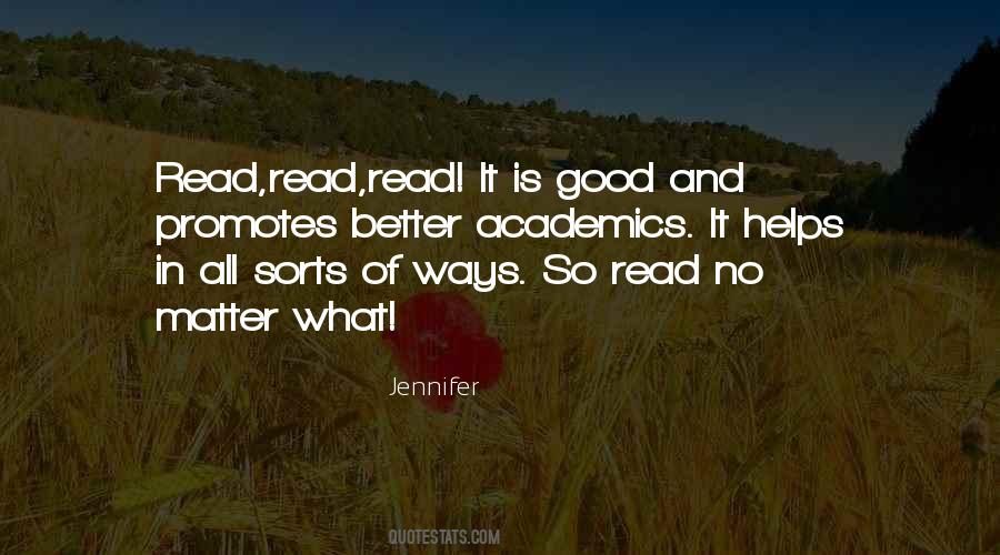 Read What Is Good Quotes #1852153