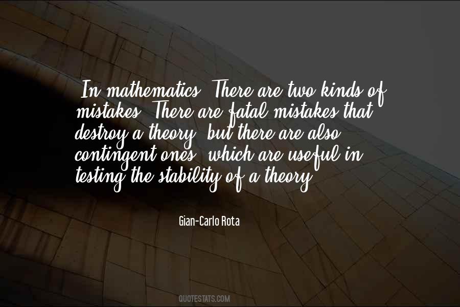 Quotes About Fatal Mistakes #1553878