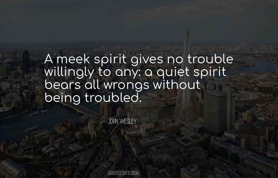 Quotes About Being Meek #933359