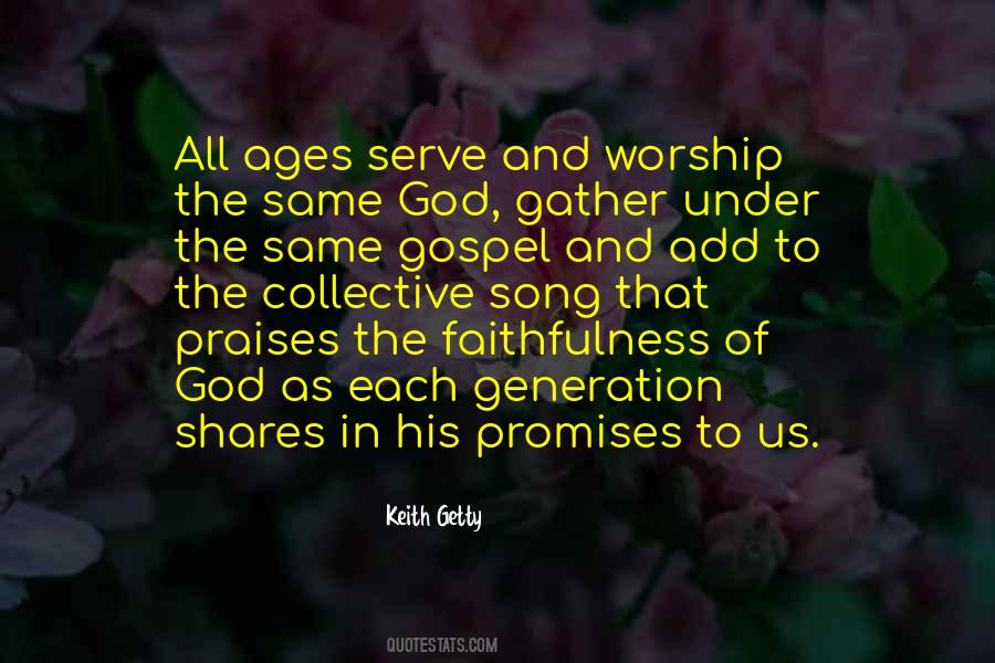 Worship Of God Quotes #58173