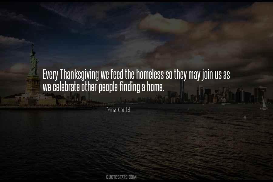 Quotes About The Homeless #1860715