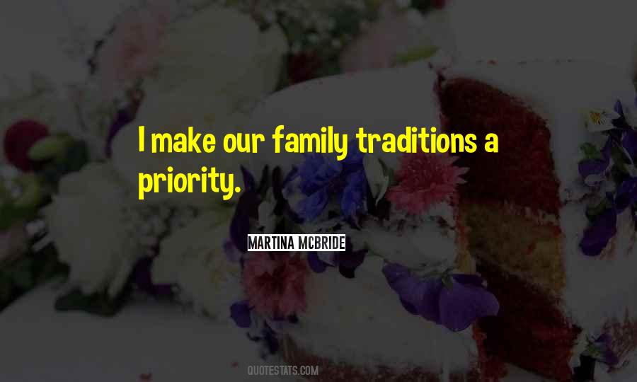 Family Priority Quotes #732583