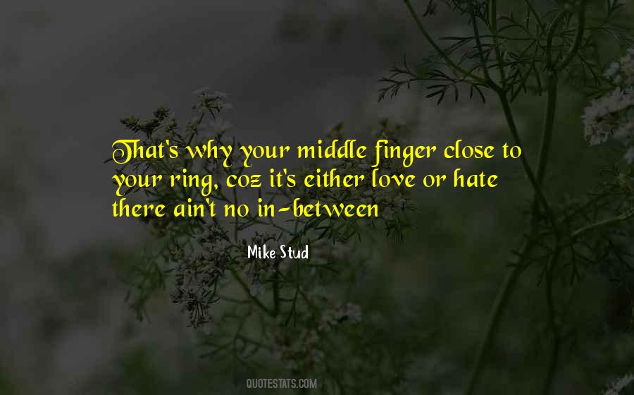 Quotes About Middle Fingers #1782483