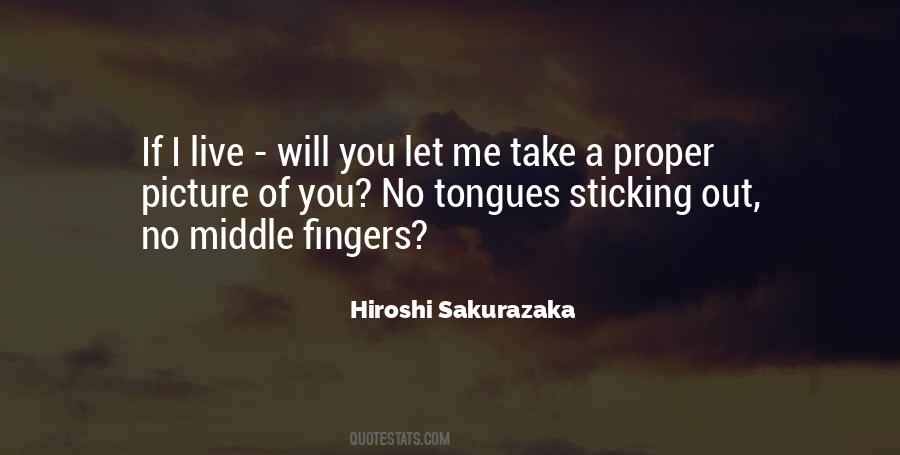 Quotes About Middle Fingers #1843084