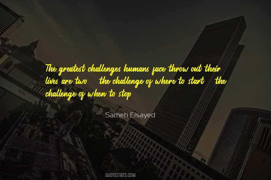 Quotes About Face The Challenges #782004